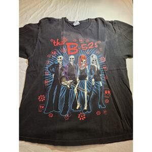 The B-52S Hanes Size Xl Men's Short Sleeve Black T-shirt